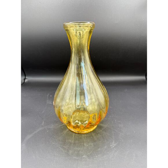 Fenton Candle Glow Yellow American Legacy Decanter Bottle - Picture 4 of 7